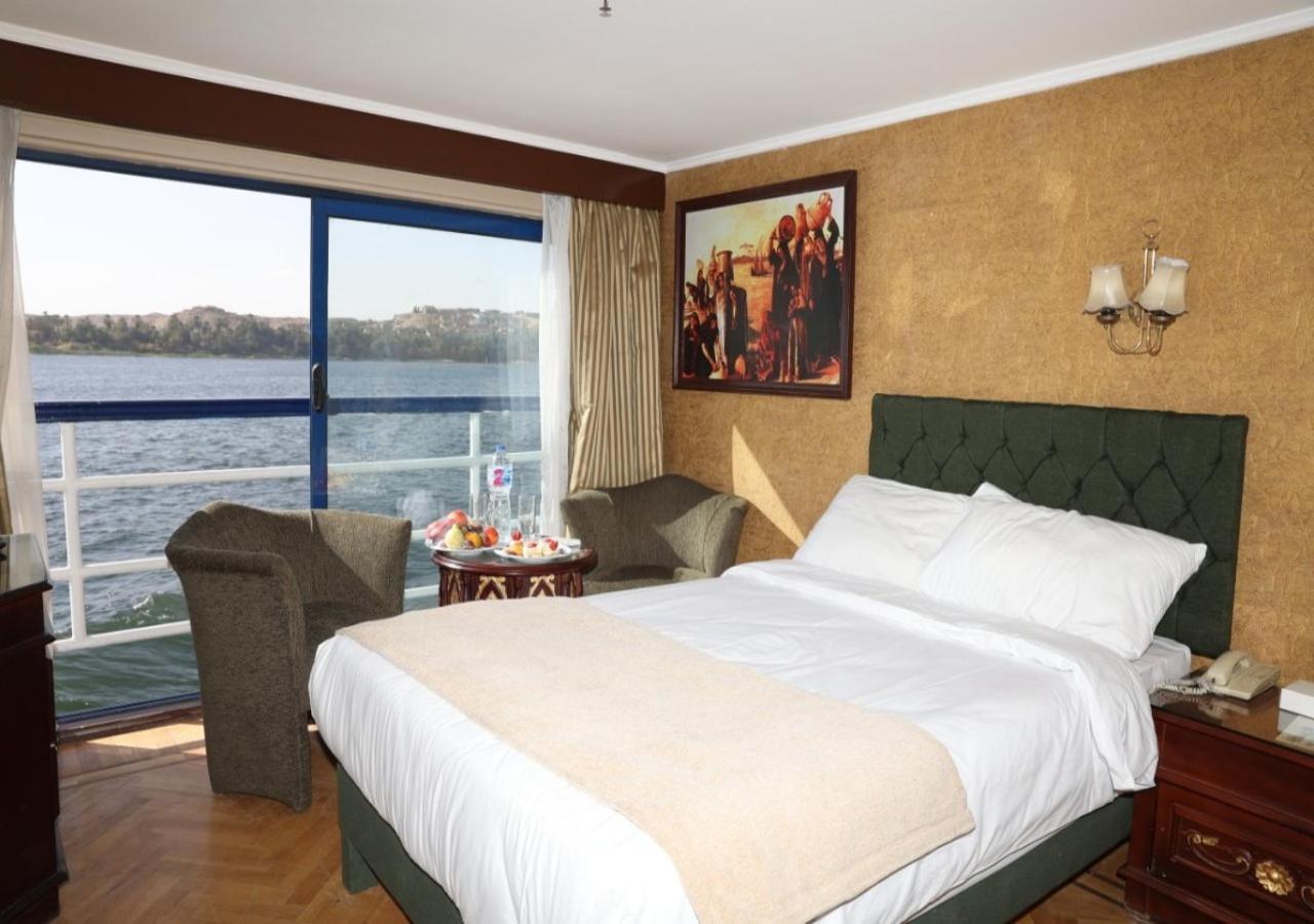 Nile Cruise Al Nabiltan Every Saturday From Luxor 4 Nights & Every Wednesday From Aswan 3 Nights Al Karnak Exteriör bild