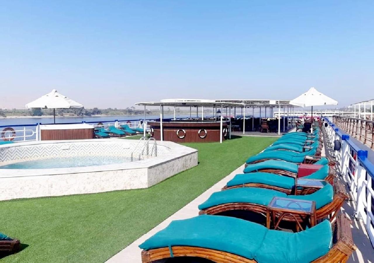Nile Cruise Al Nabiltan Every Saturday From Luxor 4 Nights & Every Wednesday From Aswan 3 Nights Al Karnak Exteriör bild